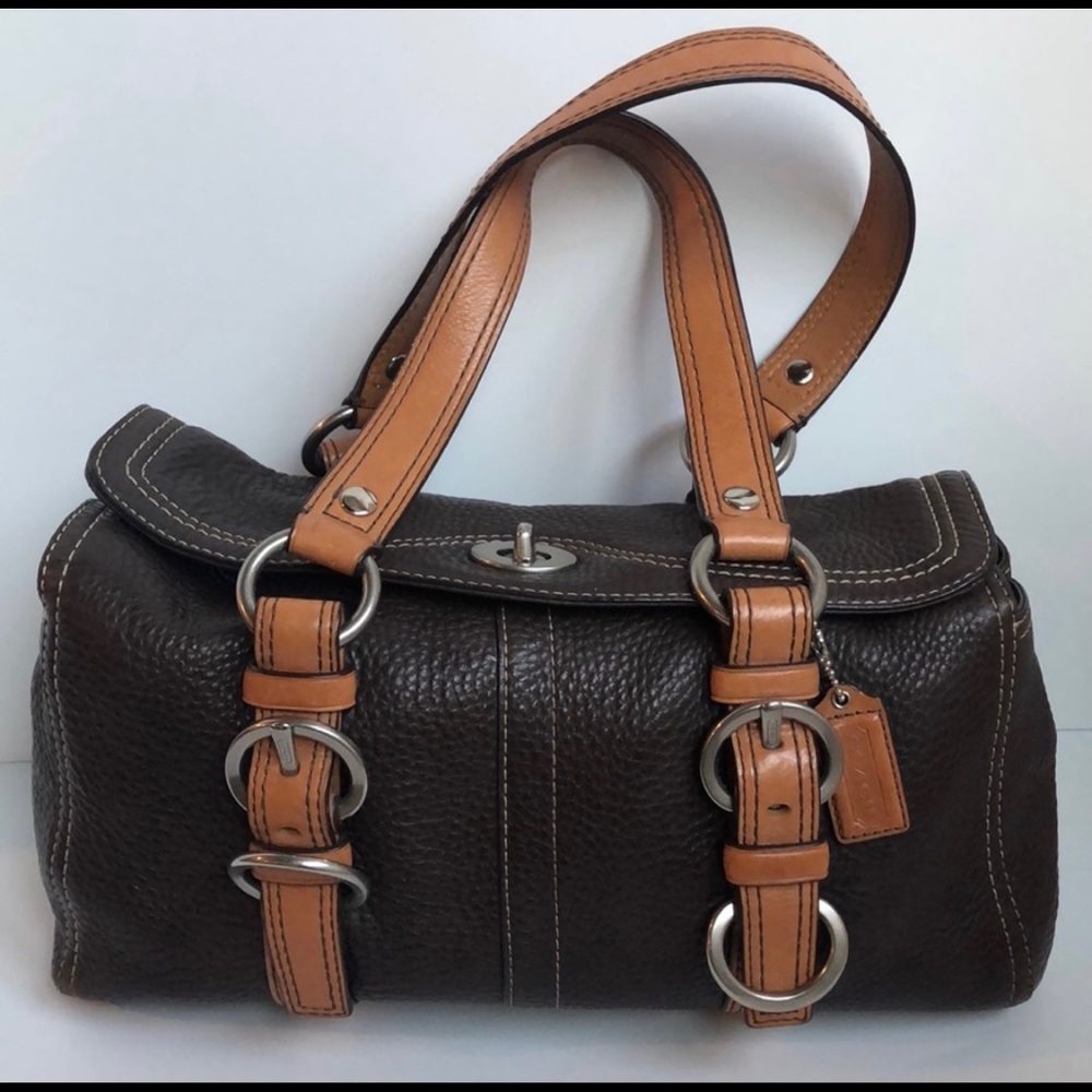 Coach Chelsea heavy pebbled leather bag